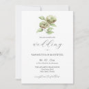 Recherche de hortensia mariage invitations Vert