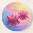 Recherche de fleur lotus dessous de verres Méditation