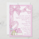 Recherche de pink baptême invitations Bébé