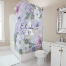 Recherche de fleur pourpre bain beauté Aquarelle