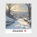 Recherche de chute de neige autocollants Moderne