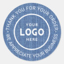 Recherche de logo rose autocollants Merci nom de l'entreprise