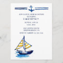 Recherche de voilier 14x19 invitations Bleu