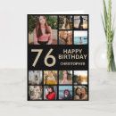 Recherche de de 76 ans anniversaire cartes Soixante seize ans