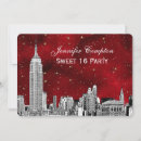 Recherche de paysages urbains invitations New york
