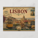 Recherche de tramway cartes postales Voyage à lisbonne
