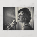 Recherche de cigarrette cartes postales Femme