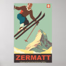 Recherche de zermatt suisse posters Hiver