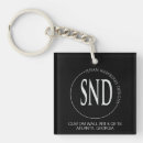 Recherche de objet simple porteclés Noir et blanc
