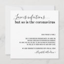 Recherche de postponement mariage invitations Reprogrammé