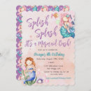 Recherche de mermaid party invitations Mignon