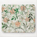 Recherche de botanique vintage tapis souris William morris