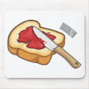 Recherche de confiture tapis souris Pain
