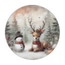 Recherche de bonhomme de neige planches à découper Vintage