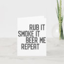 Recherche de fumée vœux cartes Bière