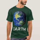 Recherche de la terre de planète tshirts Univers