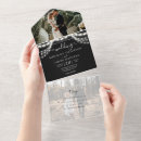 Recherche de string lights invitations Noir et blanc