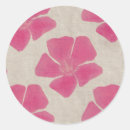 Recherche de motif simple simple autocollants Rose