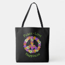 Recherche de signe de paix vert sacs Hippie