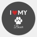 Recherche de chien boxer autocollants Chiot