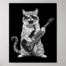 Recherche de chat jouant la guitare art Femmes