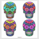 Recherche de crâne blanc autocollants Squelettes