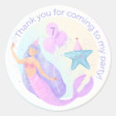 Recherche de sirène autocollants Parti mermaid