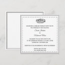 Recherche de cousu invitations Élégant