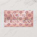 Recherche de lèvres rouges cartes visite Pour elle