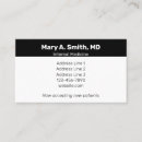 Recherche de spécialité cartes visite Médecin