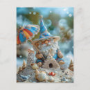 Recherche de parapluie de plage cartes postales Sable