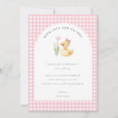 Recherche de de caneton invitations Bébé fille