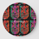 Recherche de polynésien horloges Tiki