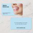 Recherche de santé dentaire cartes visite Blanchiment des dents