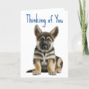 Recherche de dessin chien berger allemand cartes invitations Chiot