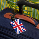 Recherche de drapeau du royaume uni bagages étiquettes Londres