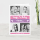 Recherche de de multiple de anniversaire cartes Coloré
