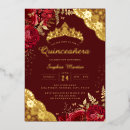 Recherche de dentelle moderne invitations Rouge