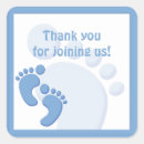 Recherche de empreintes de pas de bébé autocollants Garçon