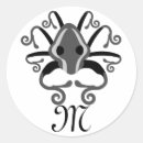 Recherche de calmar géant autocollants Monstre