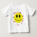 Recherche de coeur rouge bébé tshirts Sourire