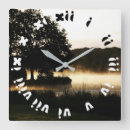 Recherche de brouillard horloges Lac