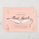 Recherche de pink gold baby shower invitations Conte de fées