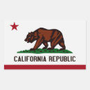Recherche de drapeau de la californie autocollants Indicateur d'état