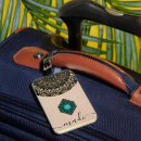 Recherche de toile de jute bagages étiquettes Pour elle