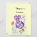 Recherche de nature 14x19 invitations Fleurs
