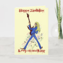 Recherche de guitariste cartes postales Drôle