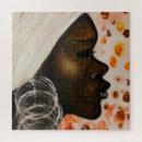 Recherche de visage femme puzzles Peinture