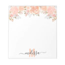 Recherche de floral blocsnotes Monogramme