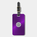 Recherche de logo luggage tags Violet